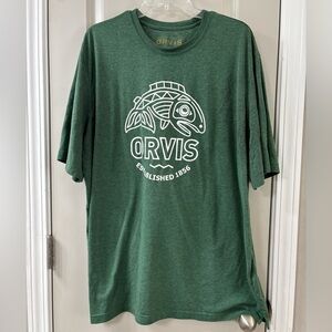Orvis Green Short Sleeve Tee